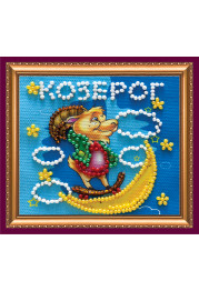 Magnets Bead embroidery kit Capricorn