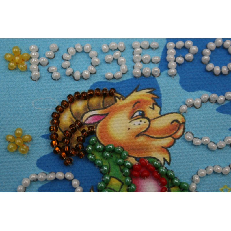 Magnets Bead embroidery kit Capricorn