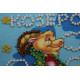 Magnets Bead embroidery kit Capricorn