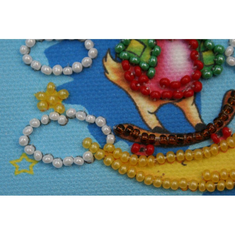 Magnets Bead embroidery kit Capricorn
