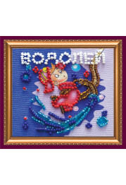 Magnets Bead embroidery kit Aquarius