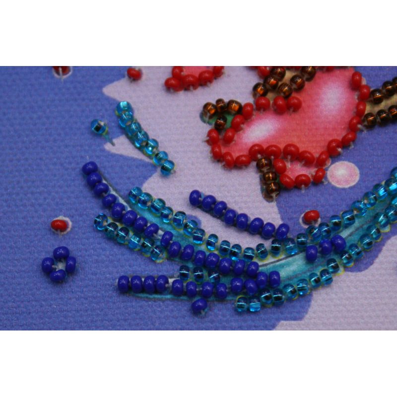 Magnets Bead embroidery kit Aquarius