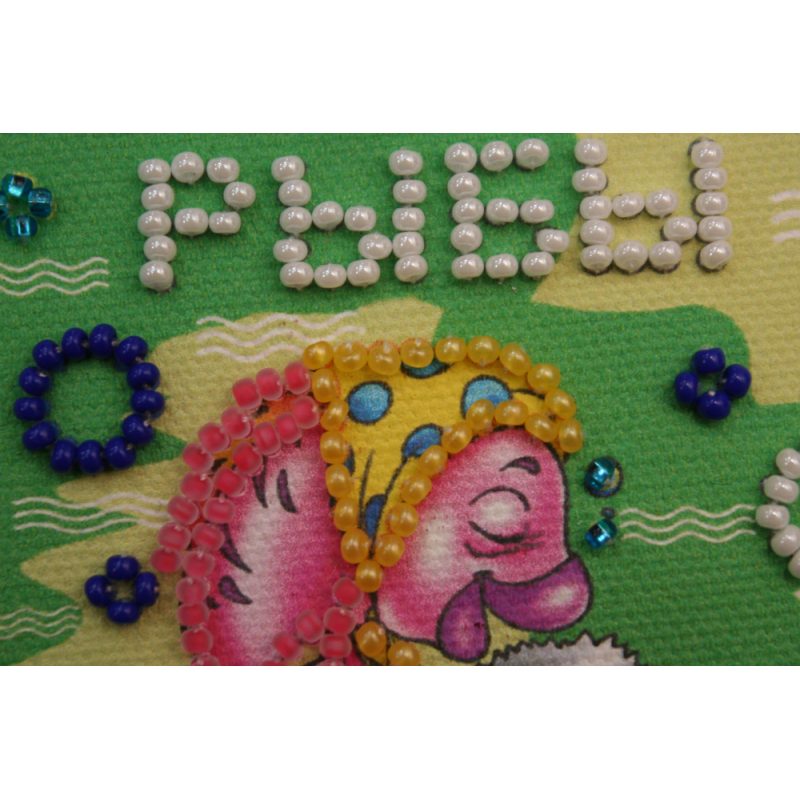 Magnets Bead embroidery kit Pisces