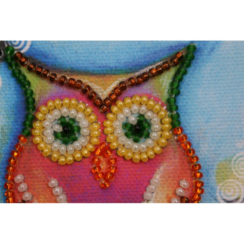 Magnets Bead embroidery kit Owl – 1