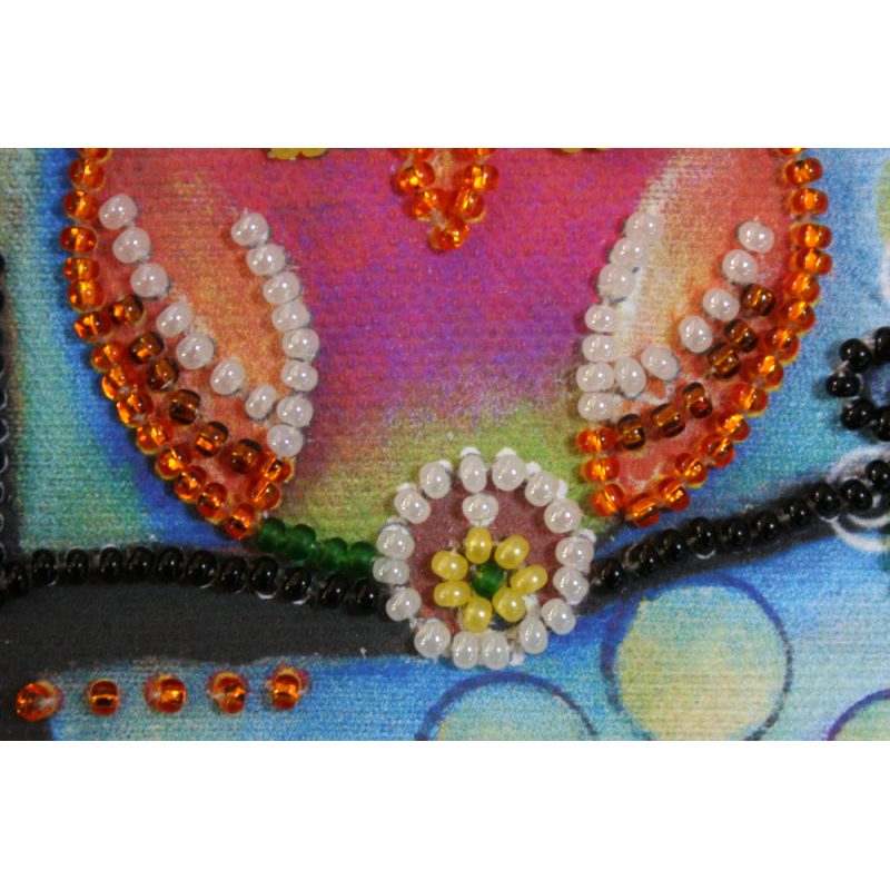Magnets Bead embroidery kit Owl – 1