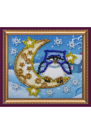 Magnets Bead embroidery kit Owl – 2