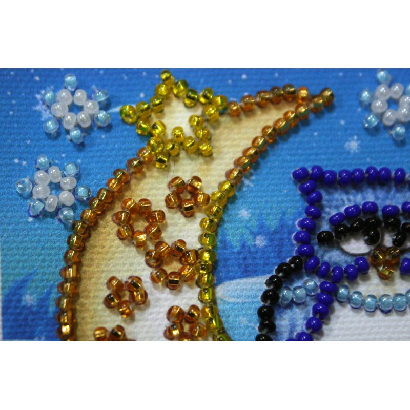 Magnets Bead embroidery kit Owl – 2