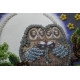 Magnets Bead embroidery kit Owl – 3
