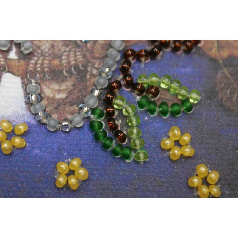 Magnets Bead embroidery kit Owl – 3