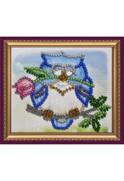 Magnets Bead embroidery kit Owl – 4