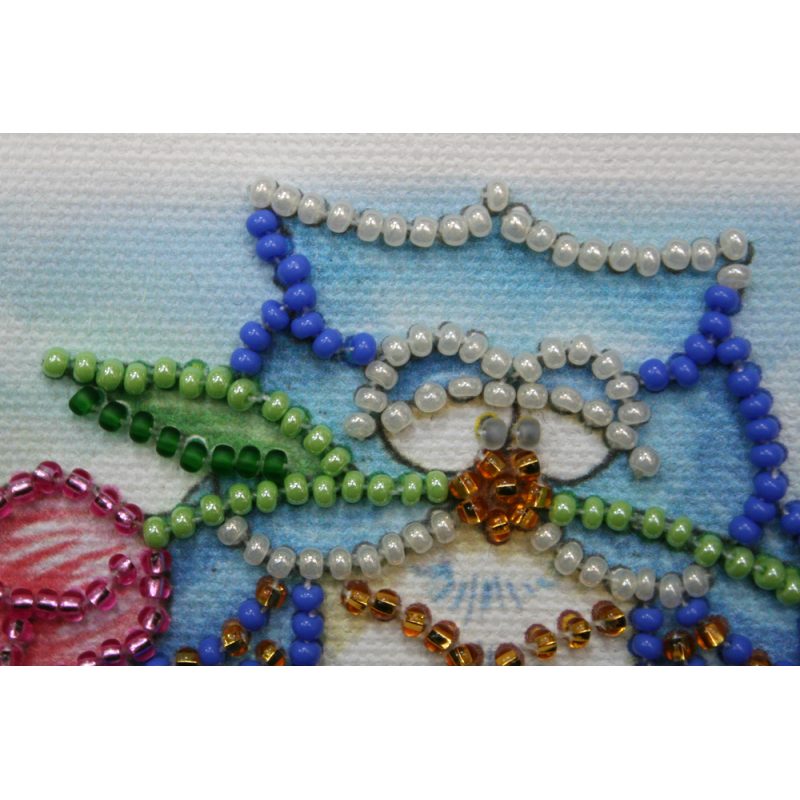 Magnets Bead embroidery kit Owl – 4