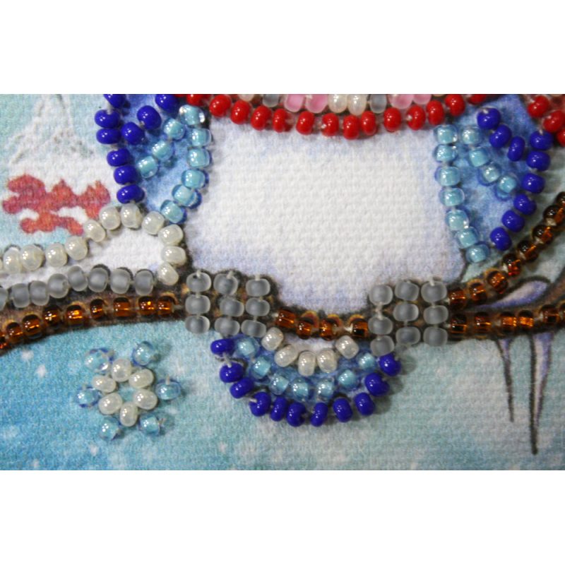 Magnets Bead embroidery kit Owl – 5