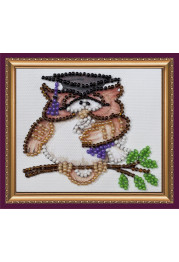 Magnets Bead embroidery kit Owl – 8