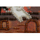 Magnets Bead embroidery kit Fly with cats
