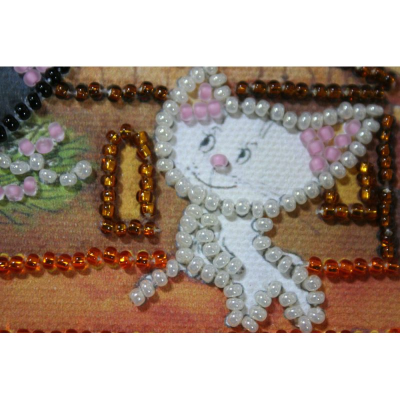 Magnets Bead embroidery kit On the roof