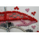 Magnets Bead embroidery kit Bears under umbrella