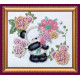 Magnets Bead embroidery kit Bear's greeting