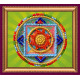 Magnets Bead embroidery kit Oriental pattern - 1