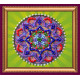 Magnets Bead embroidery kit Oriental pattern - 2