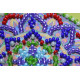 Magnets Bead embroidery kit Oriental pattern - 2