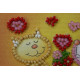 Magnets Bead embroidery kit I love you