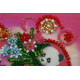 Magnets Bead embroidery kit Saint Valentine's Day