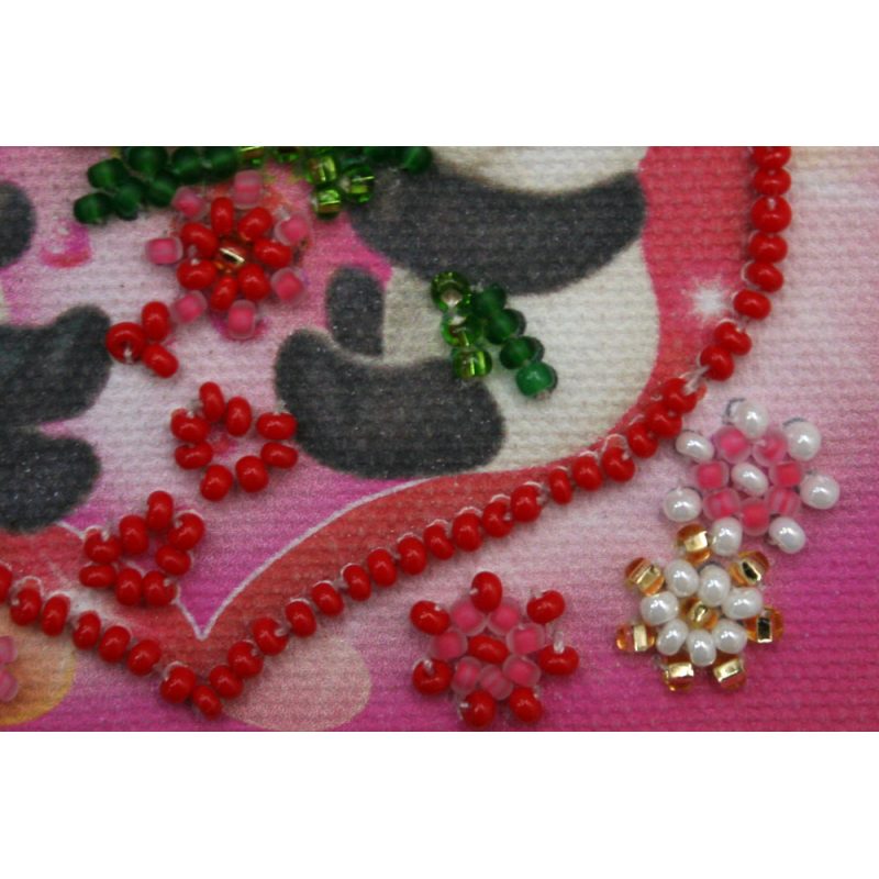 Magnets Bead embroidery kit Saint Valentine's Day