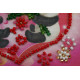 Magnets Bead embroidery kit Saint Valentine's Day