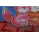 Magnets Bead embroidery kit Roof love