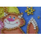 Magnets Bead embroidery kit Roof love