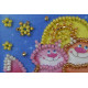Magnets Bead embroidery kit Roof love