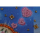 Magnets Bead embroidery kit Cat in love