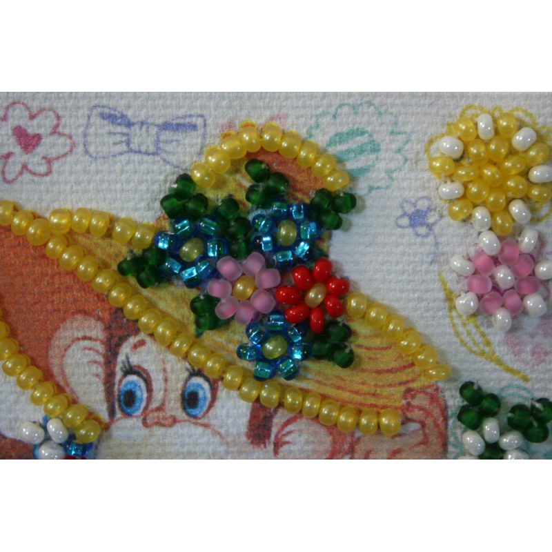 Magnets Bead embroidery kit Fashion hat