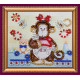 Magnets Bead embroidery kit Little monkey