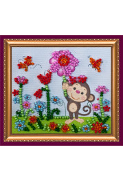 Magnets Bead embroidery kit In a good mood