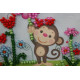Magnets Bead embroidery kit In a good mood