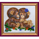 Magnets Bead embroidery kit Inseparables