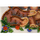 Magnets Bead embroidery kit Inseparables