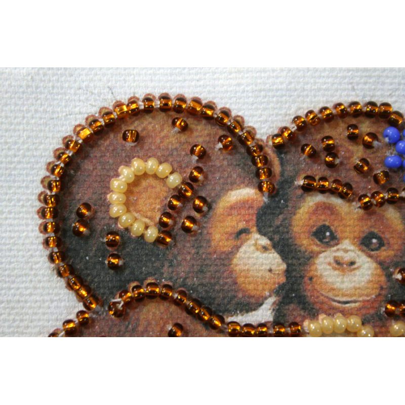 Magnets Bead embroidery kit Inseparables