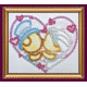 Magnets Bead embroidery kit Just married bears