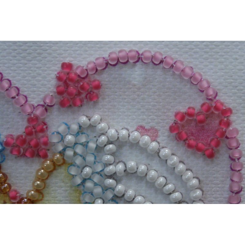 Magnets Bead embroidery kit Just married bears