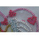 Magnets Bead embroidery kit Just married bears