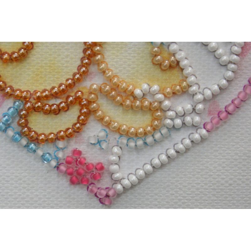 Magnets Bead embroidery kit Just married bears