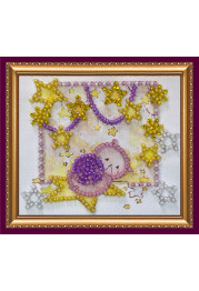 Magnets Bead embroidery kit Cat constellation