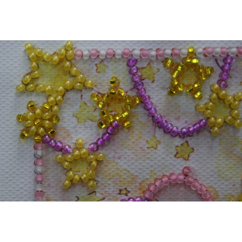 Magnets Bead embroidery kit Cat constellation