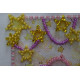 Magnets Bead embroidery kit Cat constellation