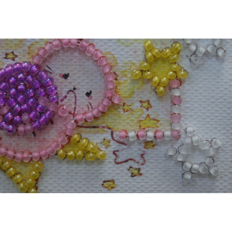 Magnets Bead embroidery kit Cat constellation
