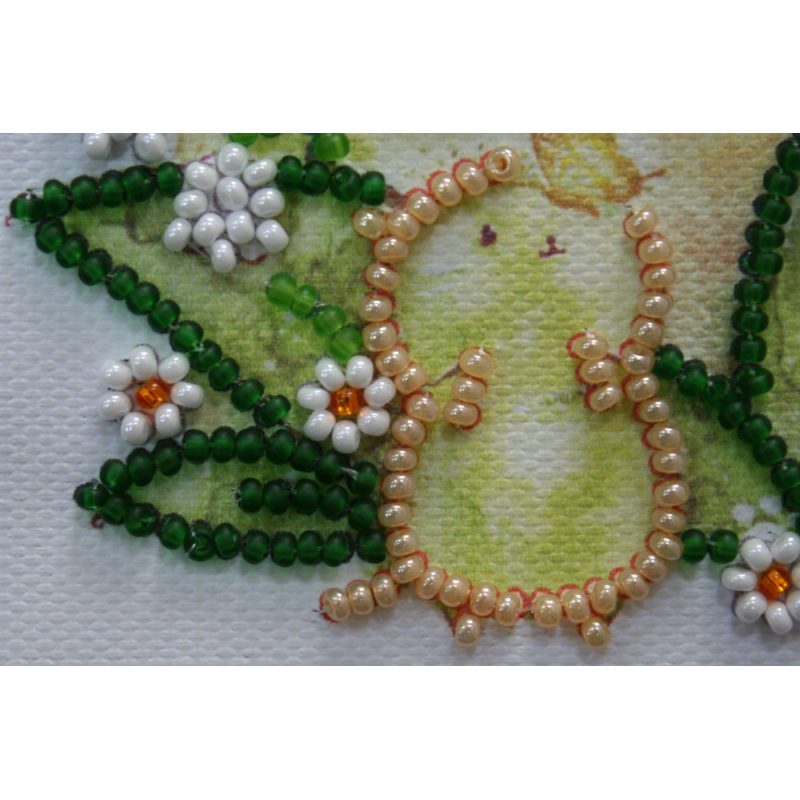 Magnets Bead embroidery kit May Lilies