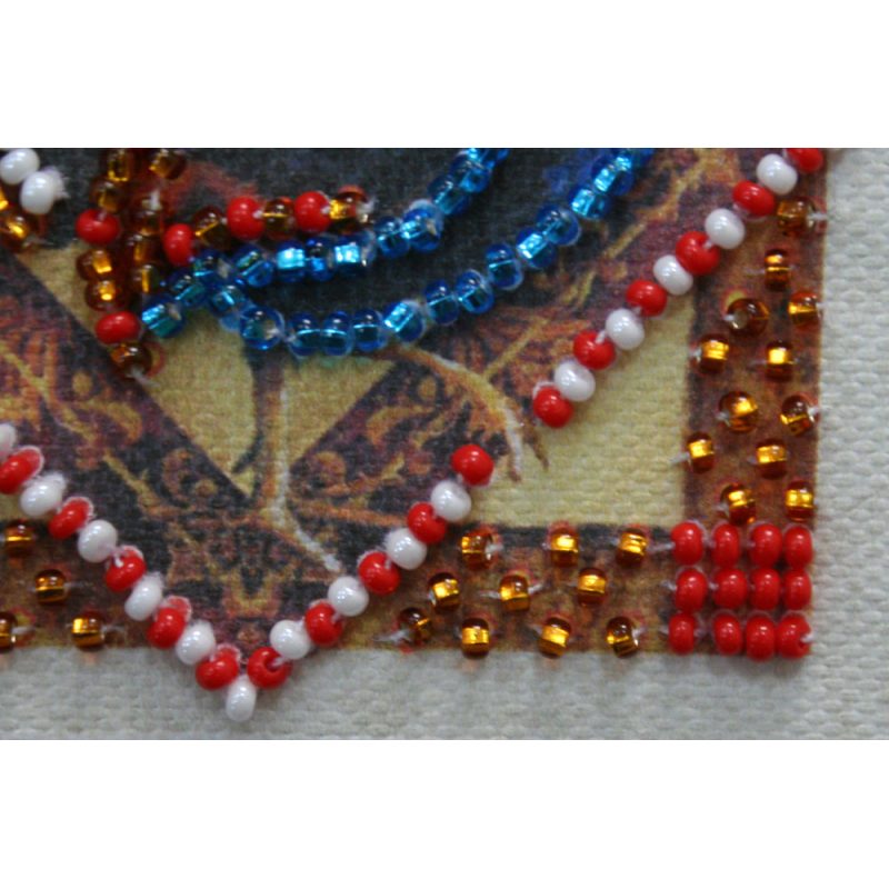 Magnets Bead embroidery kit Pompous cockerel