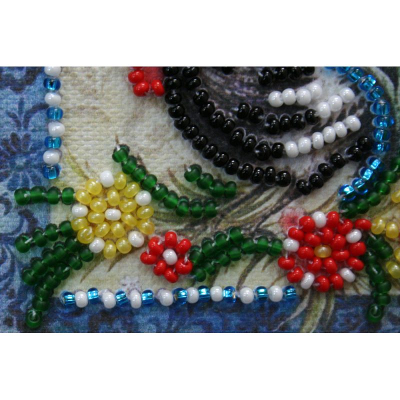 Magnets Bead embroidery kit Sunrise messenger